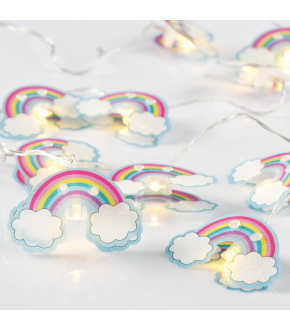 "PLASTIC RAINBOW", 10 LED...